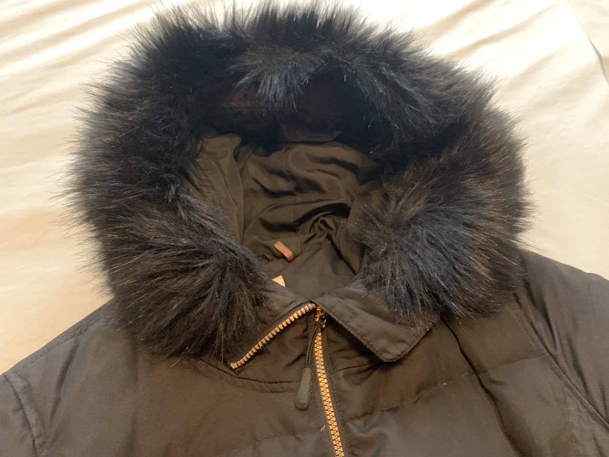 Calvin Klein long hooded jacket. image indicator(10)