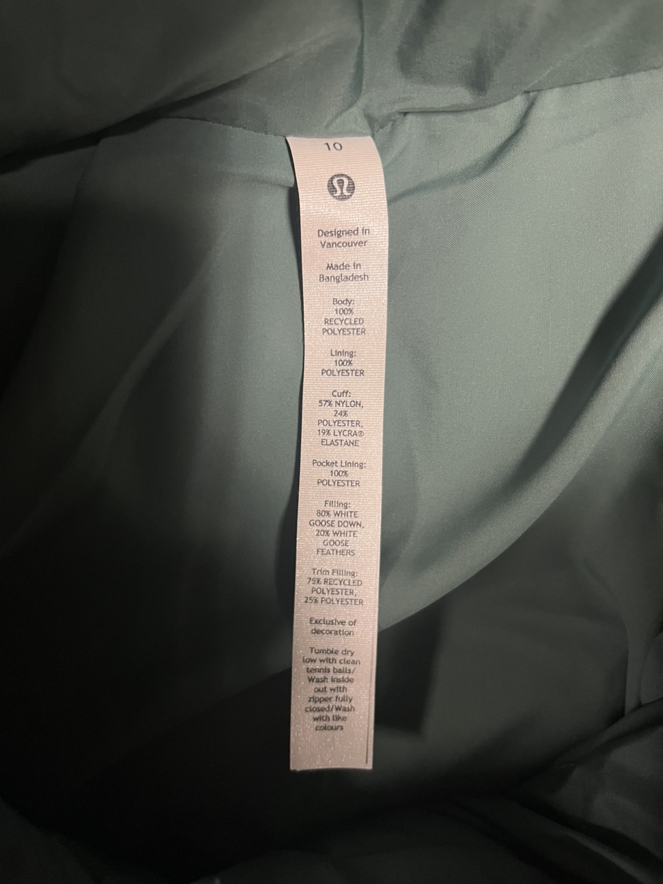 Lululemon Wunder Puff jacket - photo 3