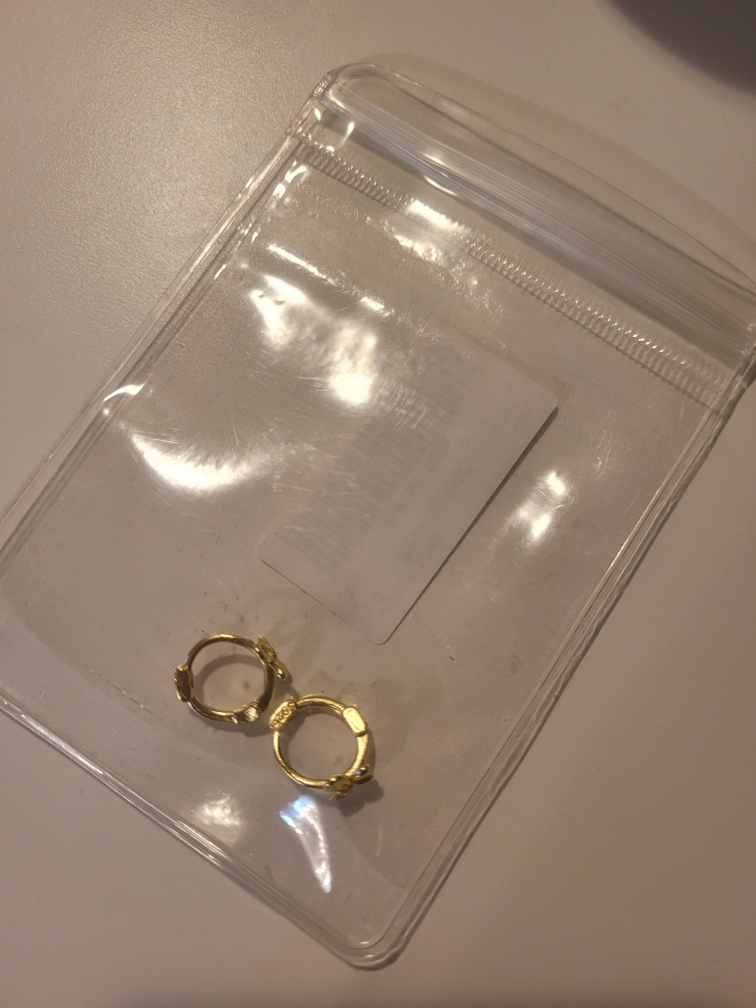 bow knot hoop earrings - photo 2