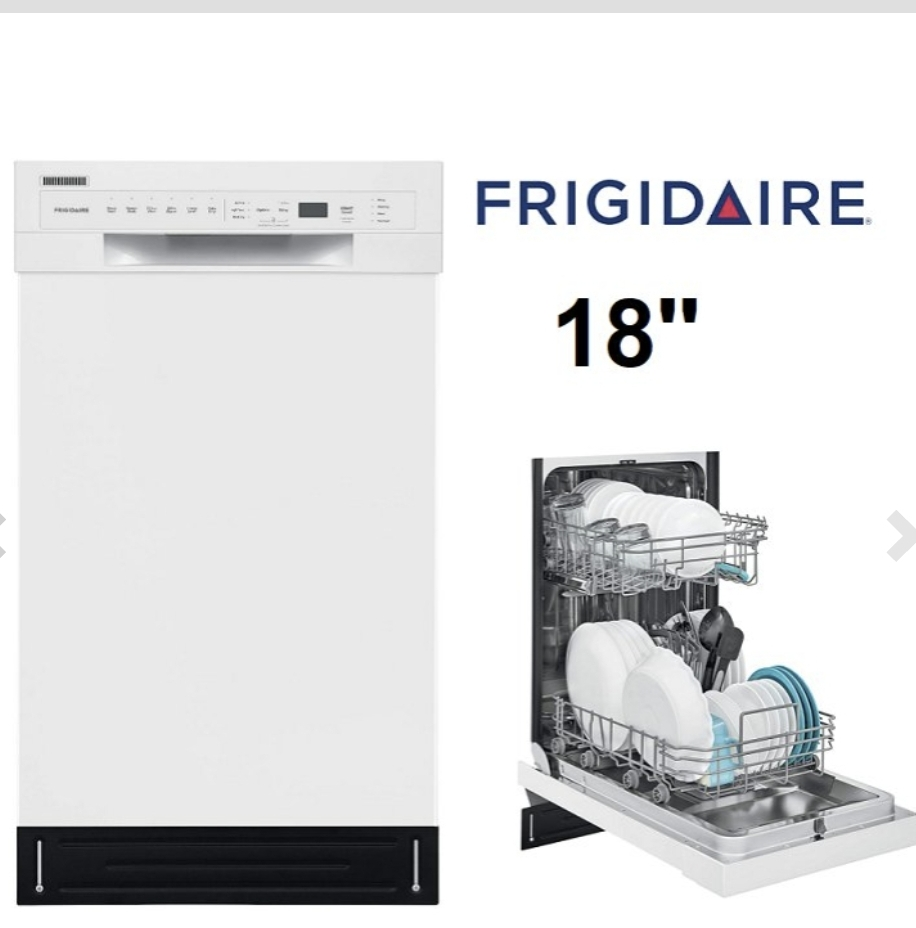 Dishwasher - FRIGIDAIRE ADA COMPACT FRONT CONTROL DISHWASHER