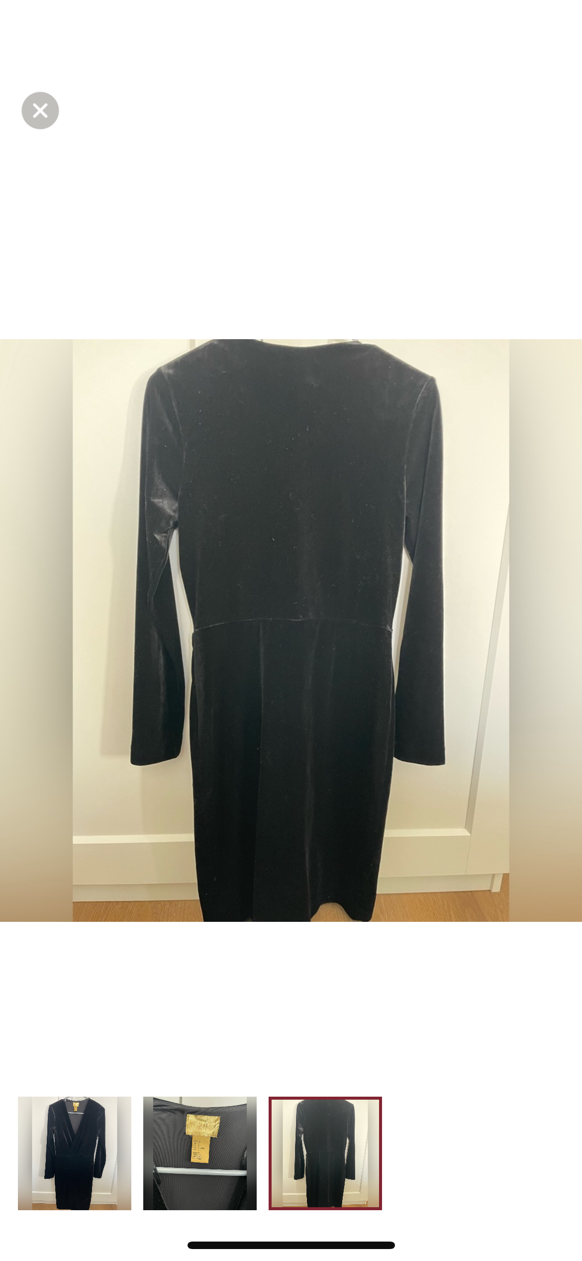 Velvet H&M dress image indicator(3)