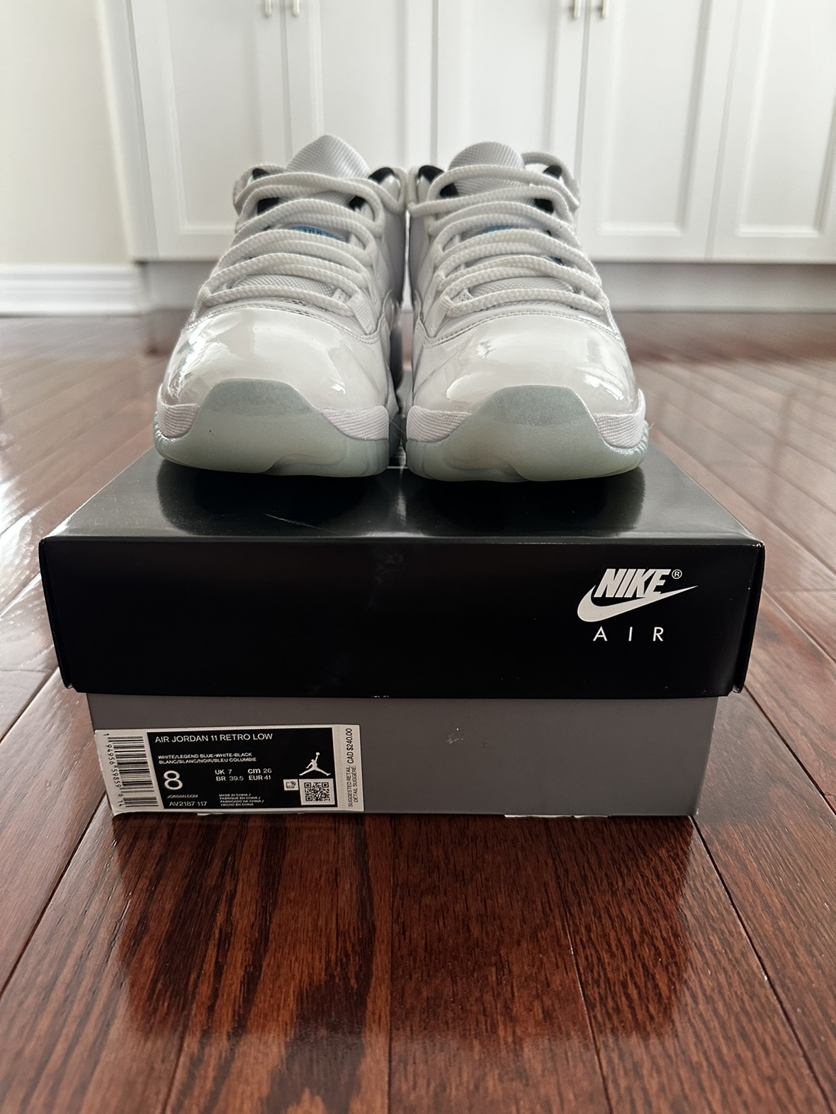 Original Jordan 11 Legend Blue Low With Authentication 9.5/10 - photo 5