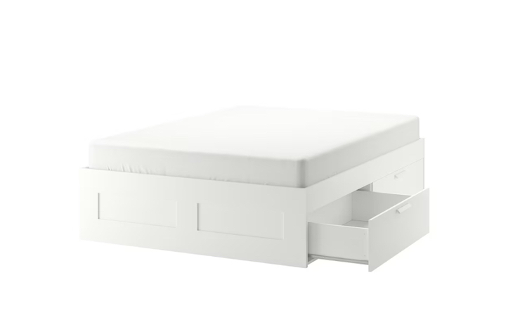 BRIMNES Queen Bed frame