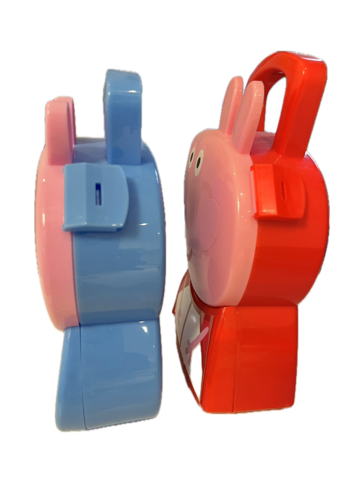 Set of TWO-Peppa pig and George storage containers! image indicator(2)