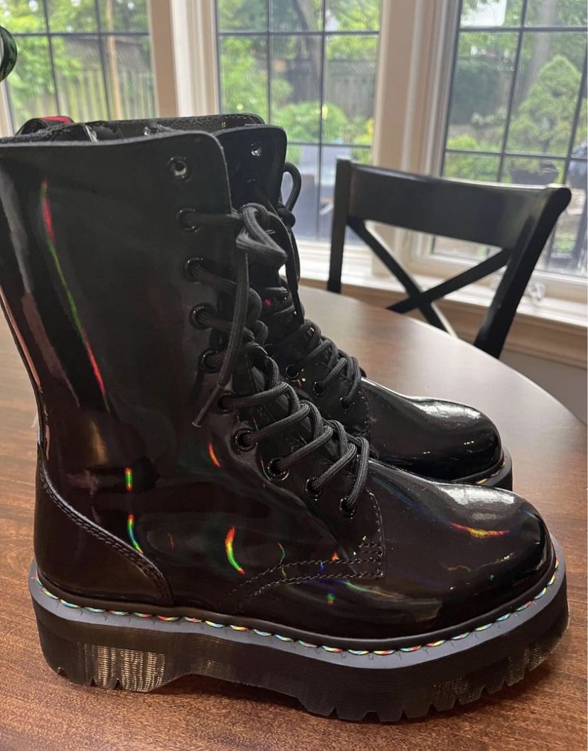 Doc Marten’s with Rainbow Stiching image indicator(3)