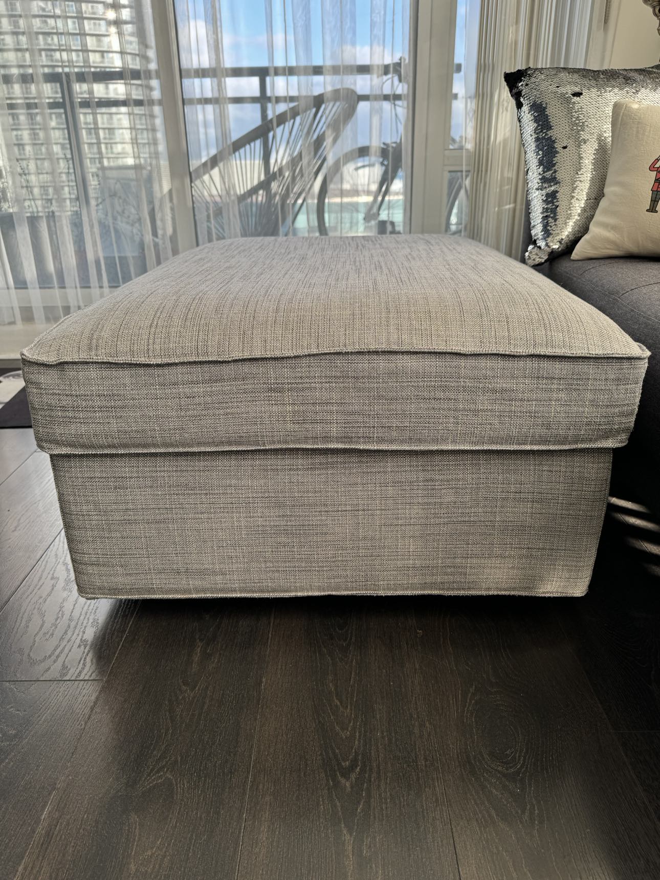 IKEA Kivik Storage Footstool/ Ottoman - photo 2