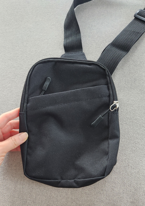 Mini black cross-body bag thumbnail