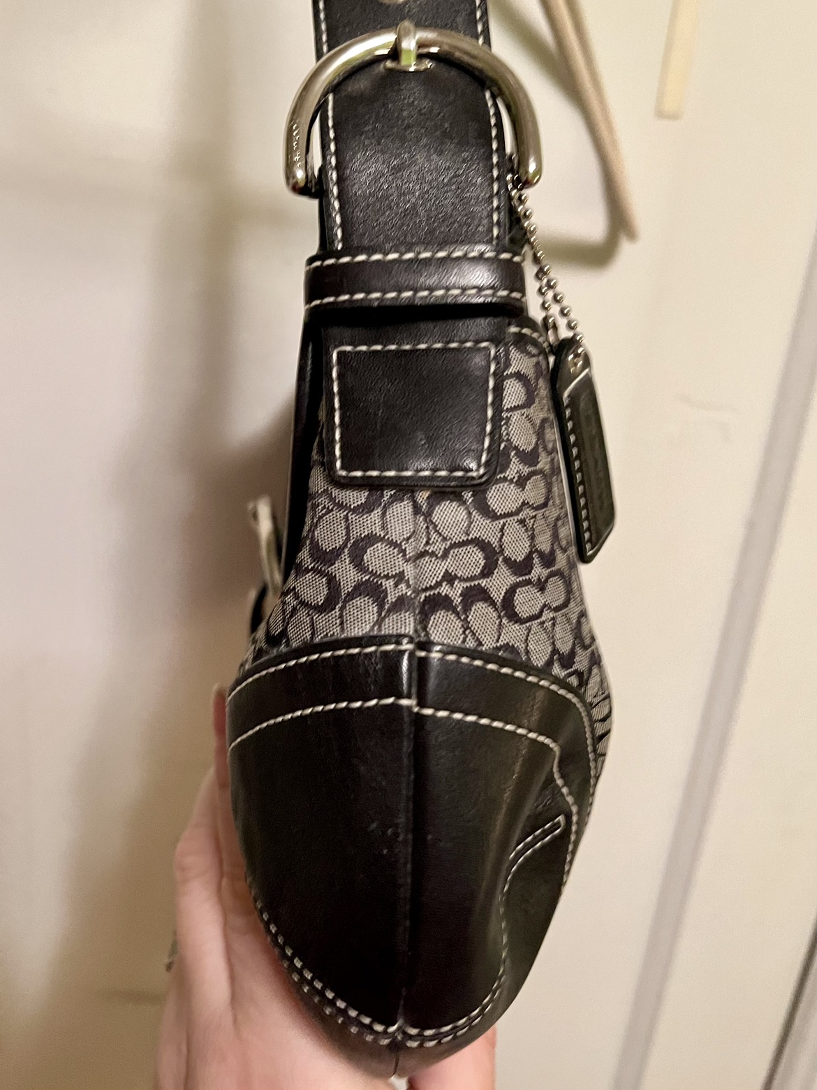 Coach 6808 Vintage Signature Buckle Hobo Bag - photo 3