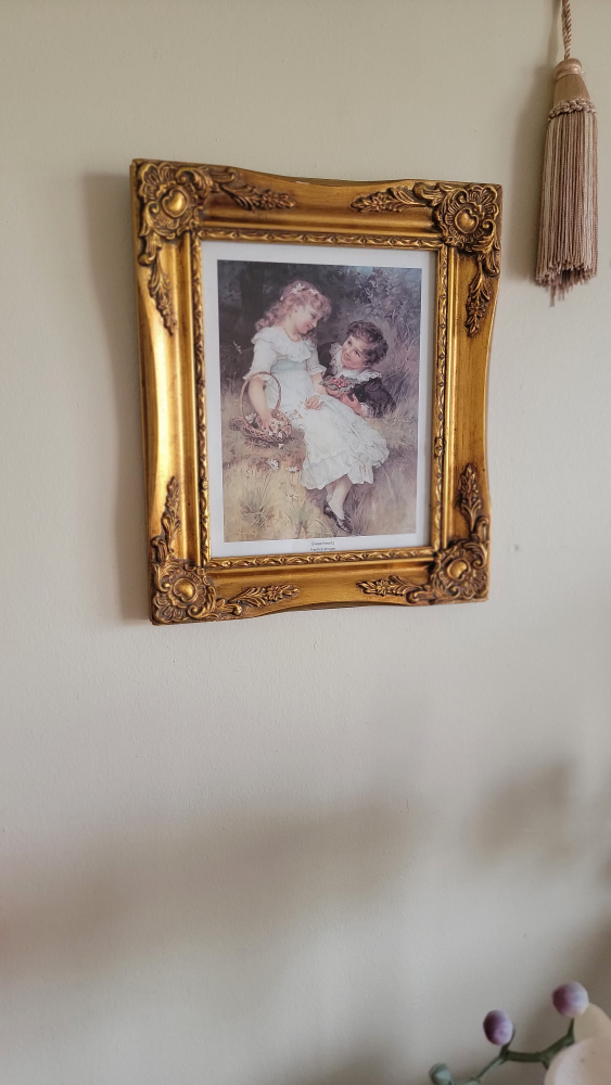 Print Of Children Titled Sweethearts by Frederick Morgans