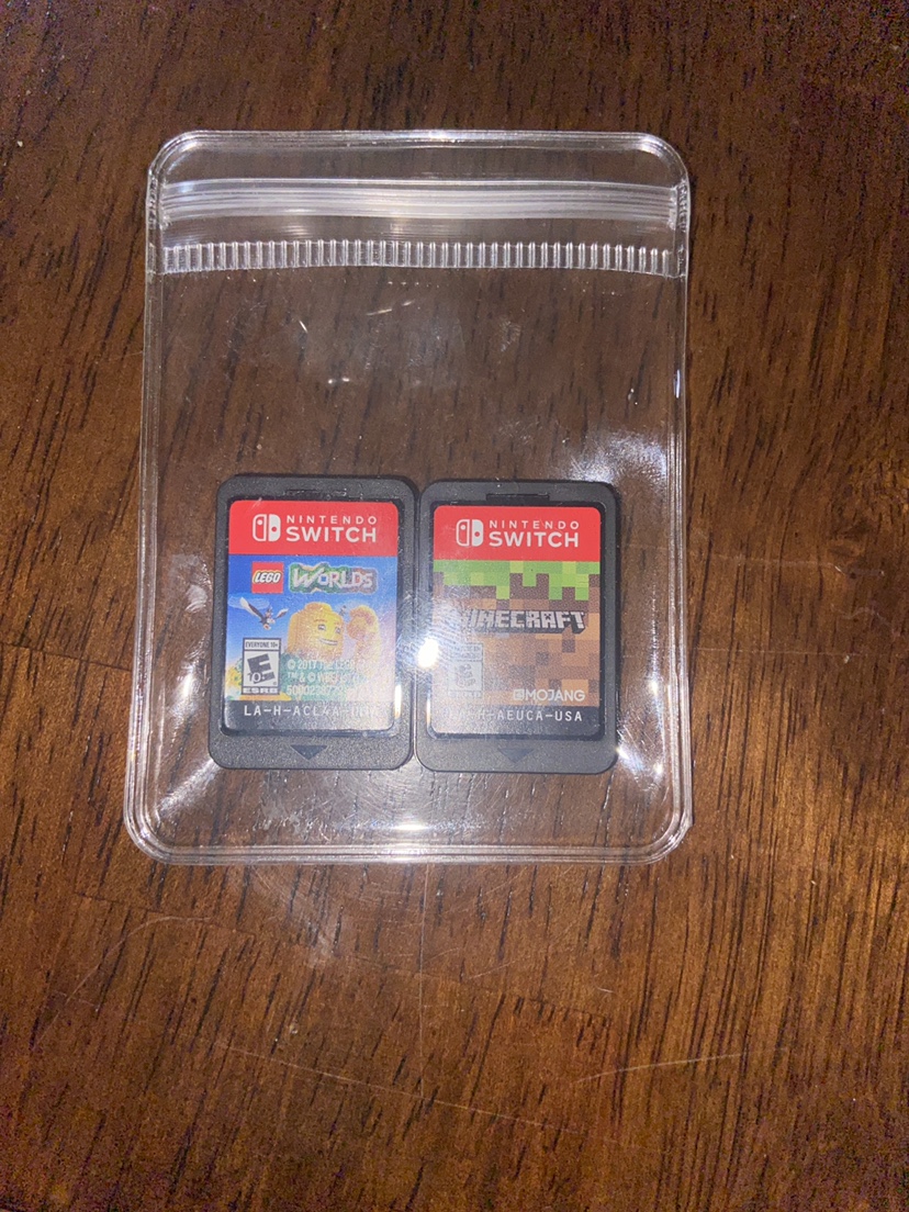 Lego worlds and Minecraft for sale
