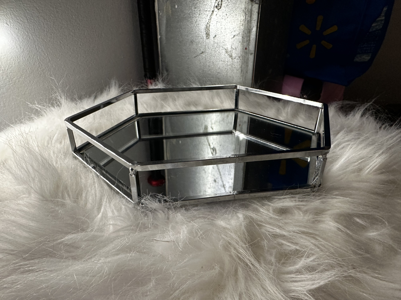 Table trays with mirror - photo 4