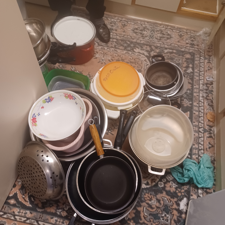pots and pans