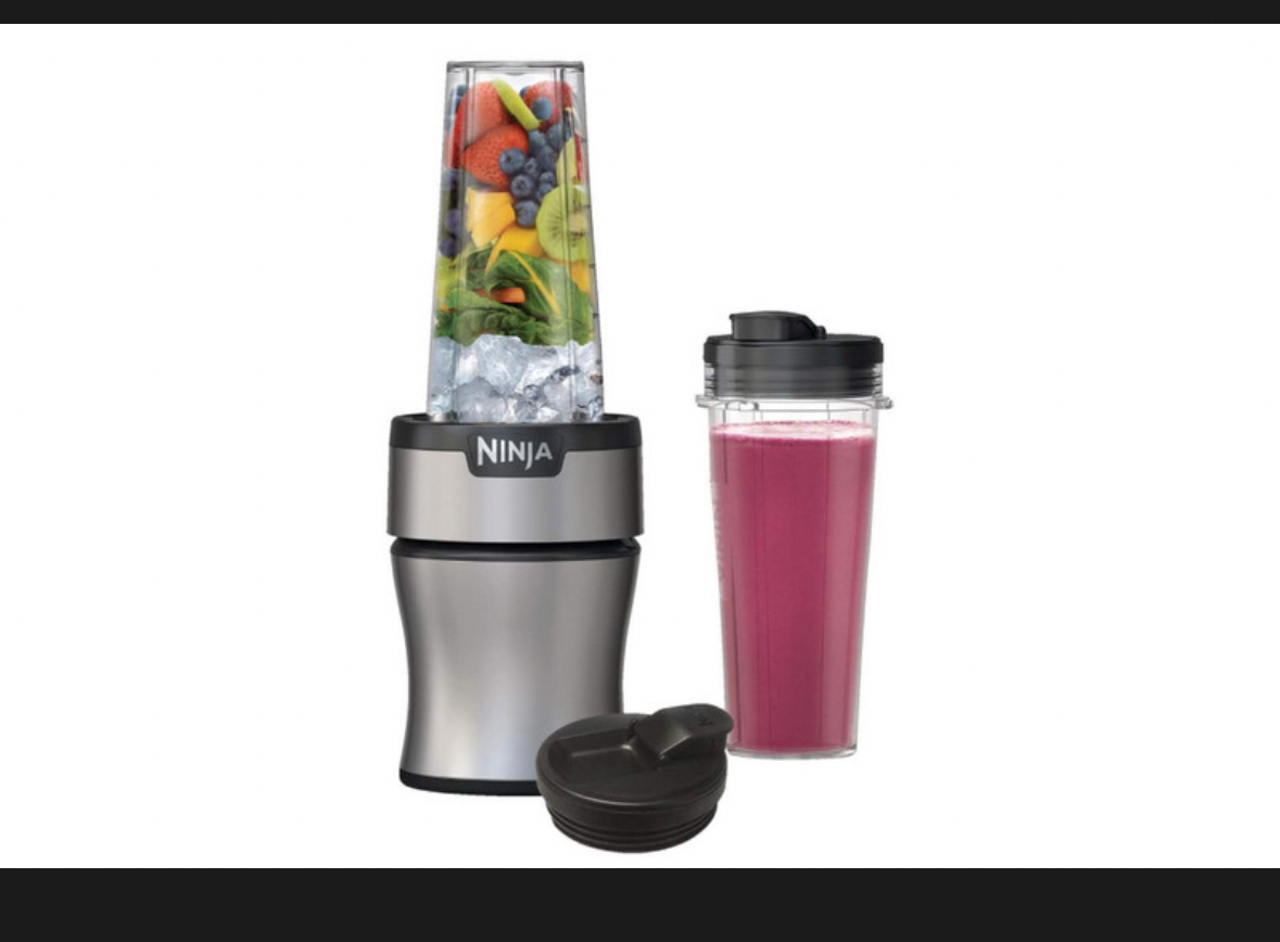 Canadian Tire Ninja  Nutri Personal Blender w/ 2 Travel Jars - photo 2