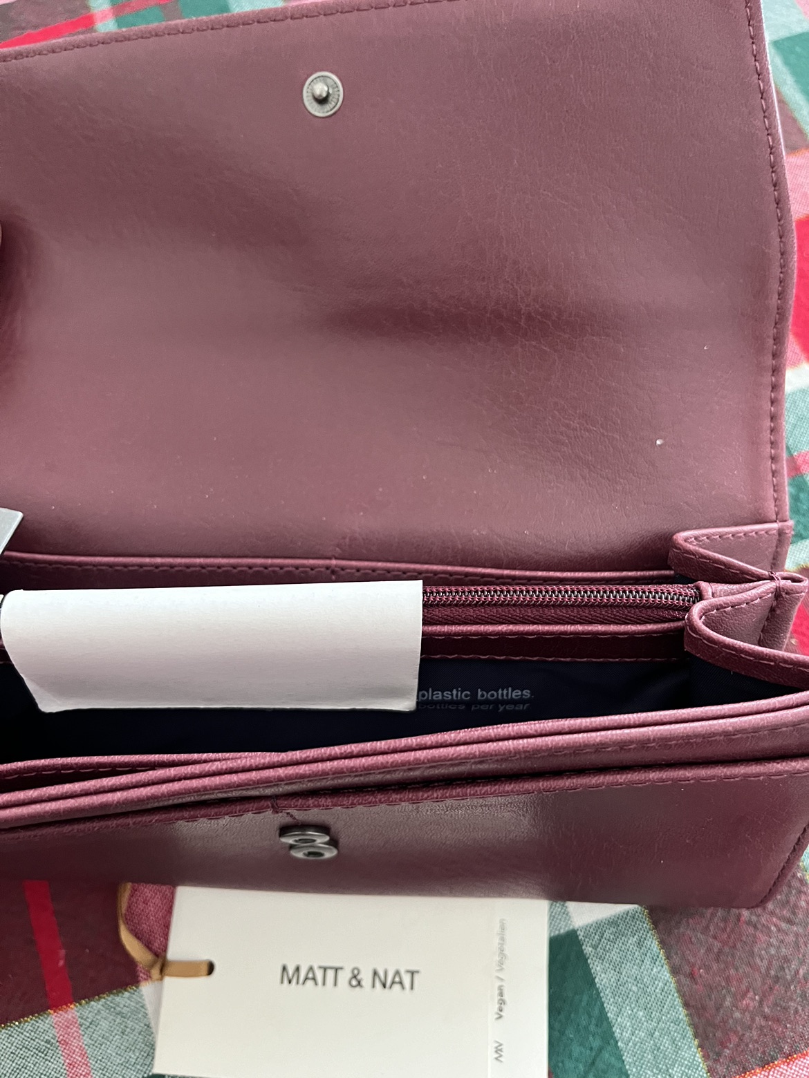 Wallet vegan skin Matt&Nat image indicator(4)