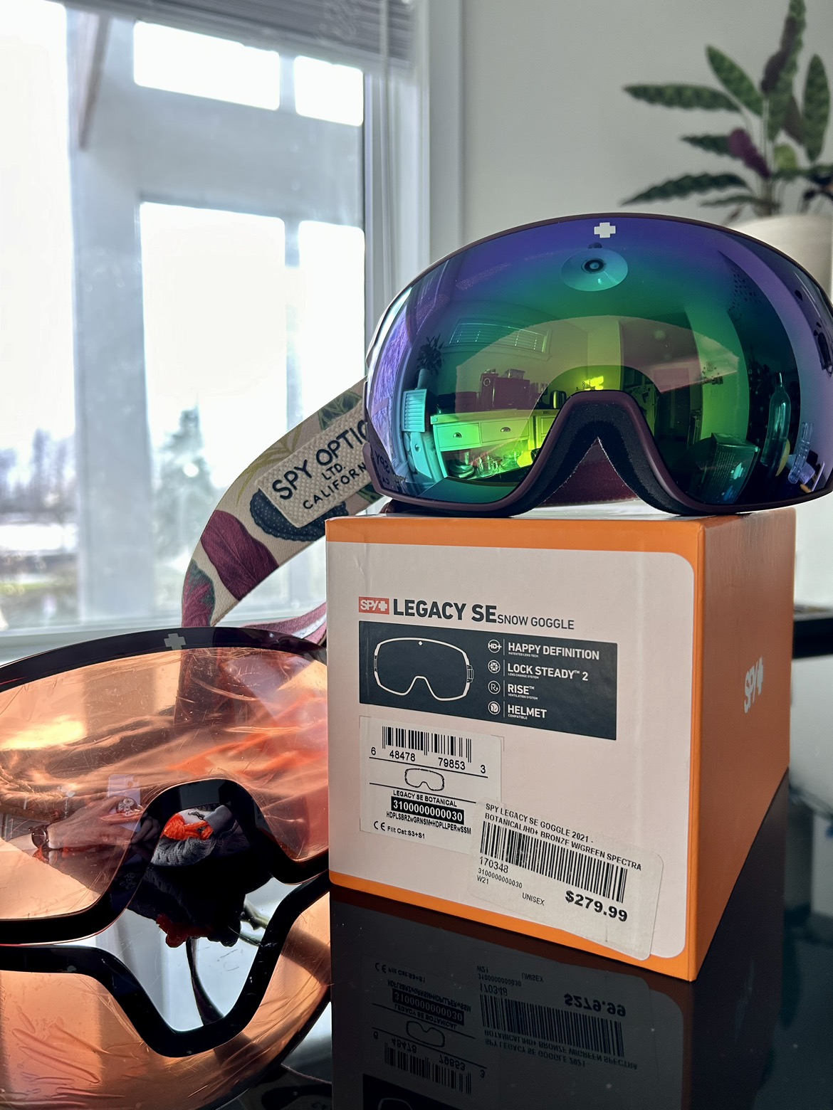 Unisex ski goggles. Like new! - photo 2