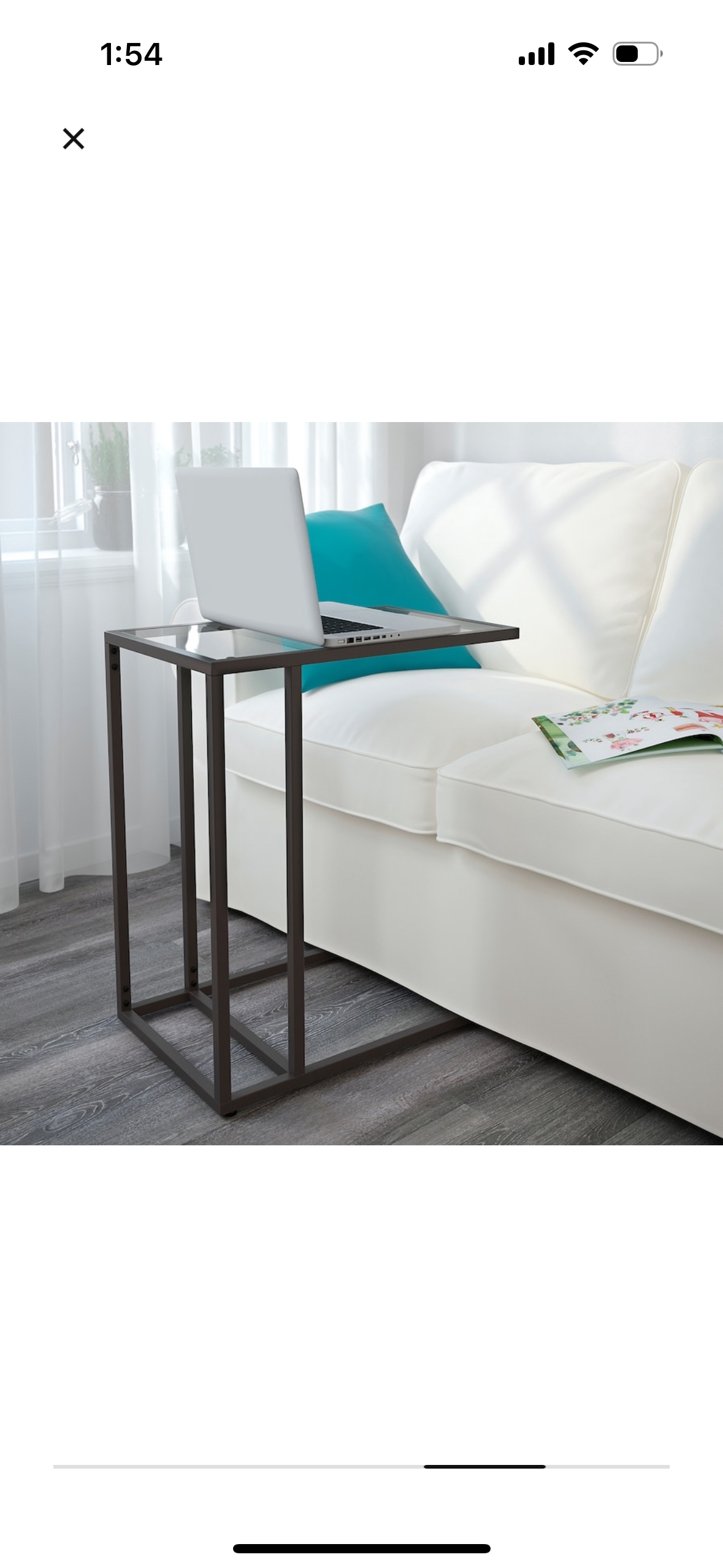 IKEA Vittsjö laptop table