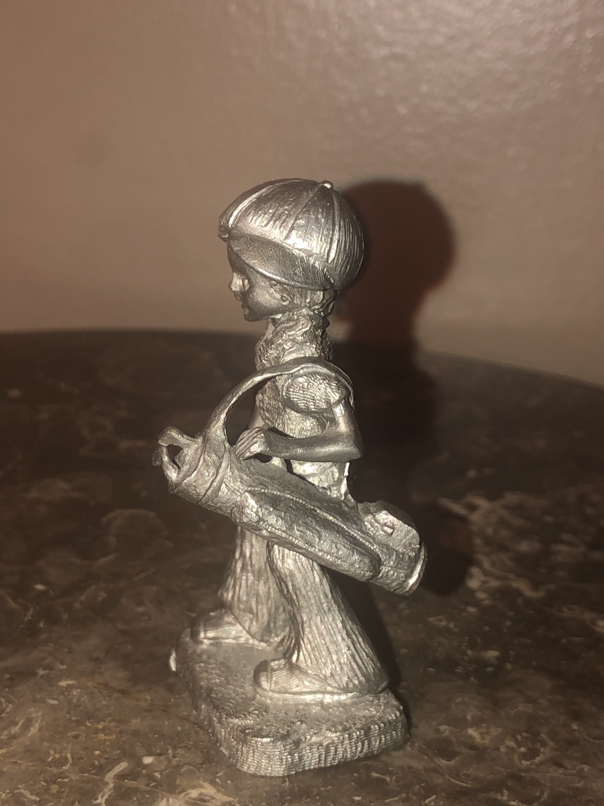 Collectible pewter figurine year 1975/golfer/firm price - photo 5