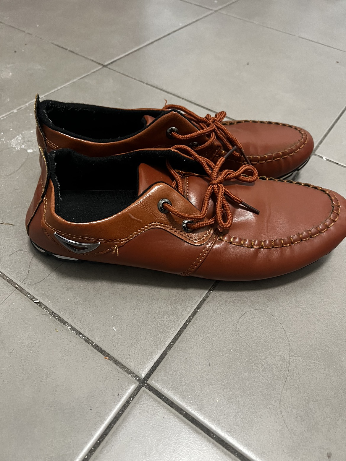 Faux leather party shoes - photo 2
