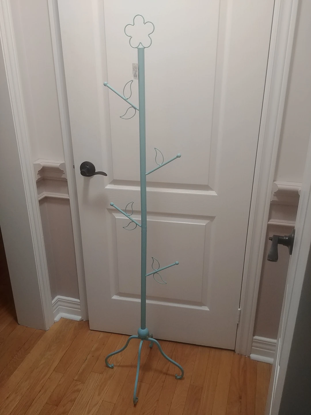 Teal Clothes rack thumbnail