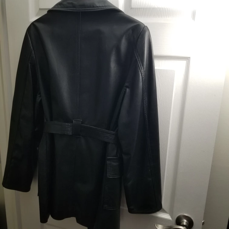 leather jacket genuine - photo 3