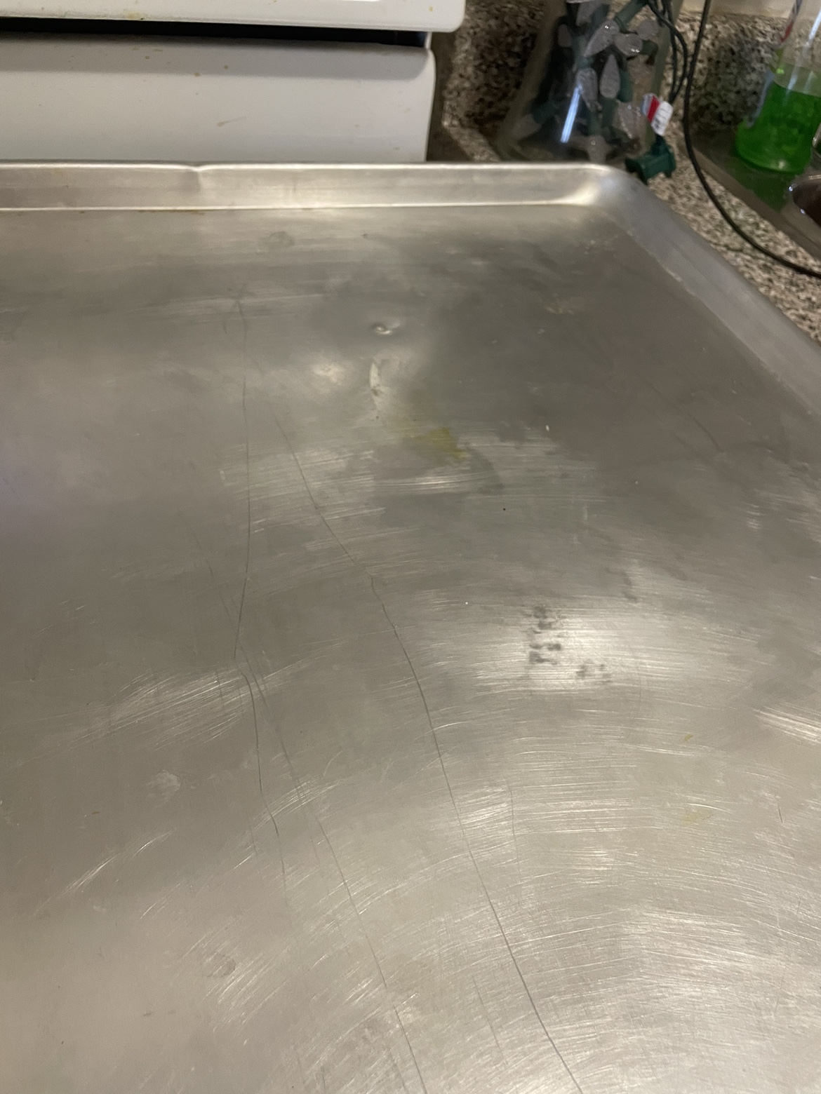 2 restaurant-quality aluminum baking pans by Uline (26x18x1) image indicator(6)