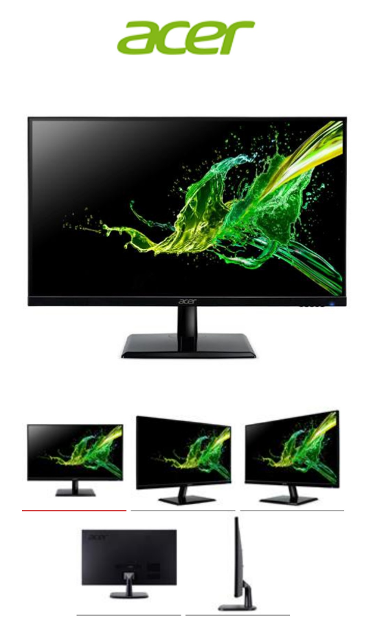 Acer KA242Y 23.8" FHD 100Hz 1ms GTG VA LED Monitor (KA242Y Hbi) - photo 4
