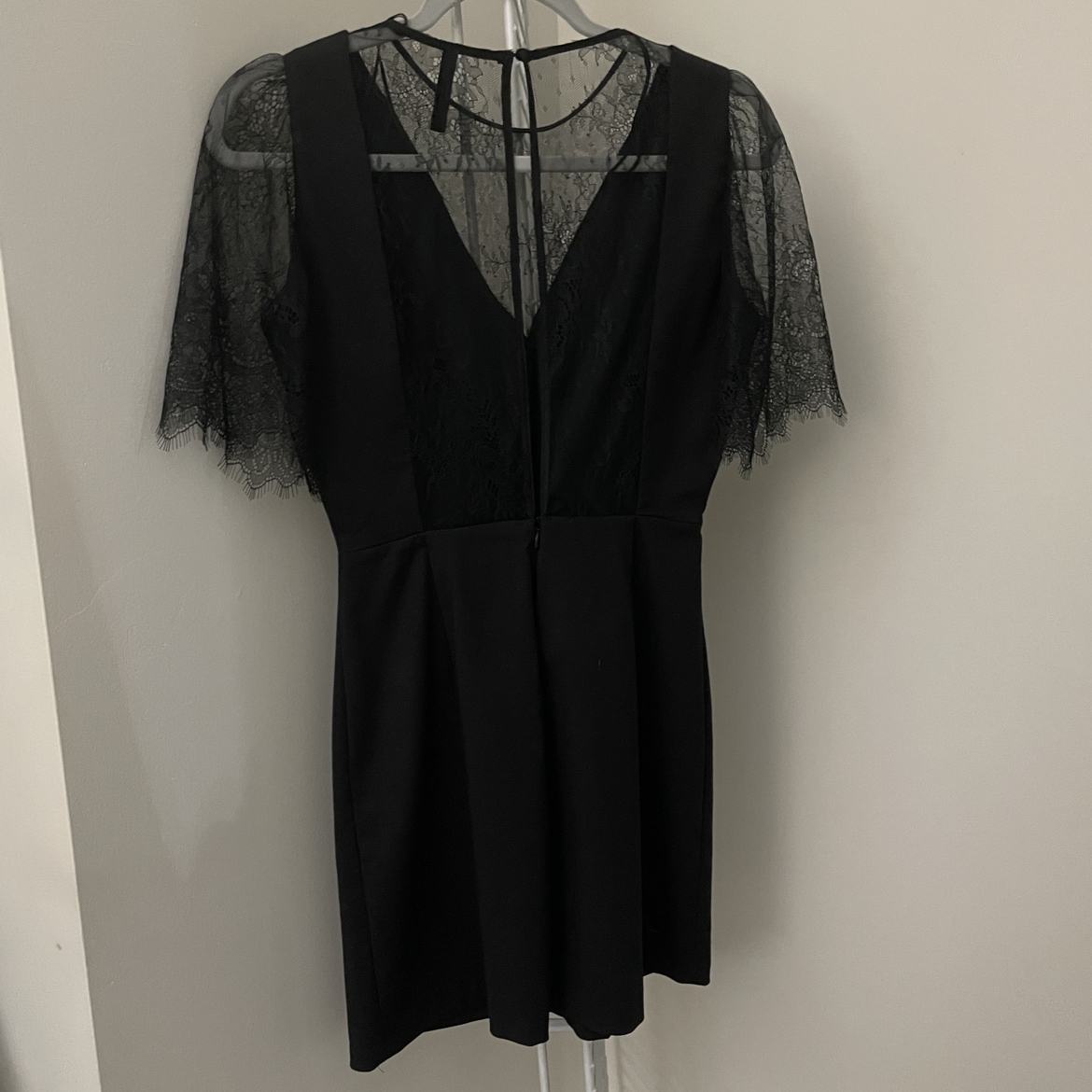 Zara Black Dress with Lace (Size M) image indicator(2)