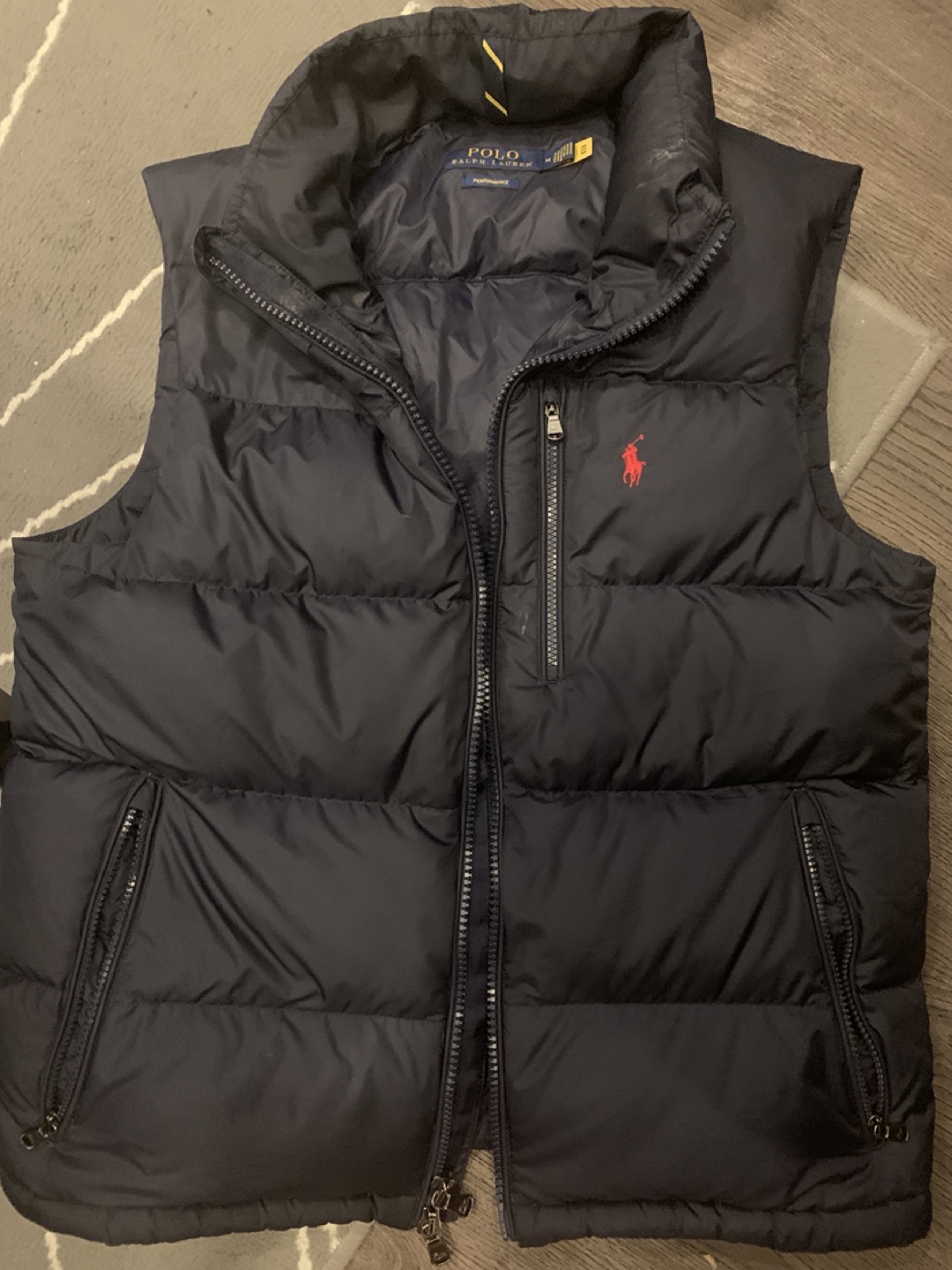 Mens Ralph Lauren Polo -performance puffer vest thumbnail