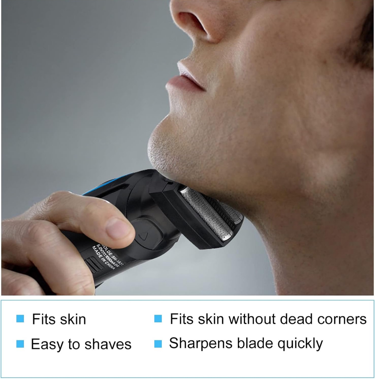 Grooming Kit Electric Head for Hair Beard Clippers Nose Beard image indicator(7)