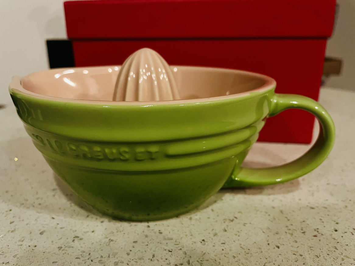 Le Creuset ceramic juicer
