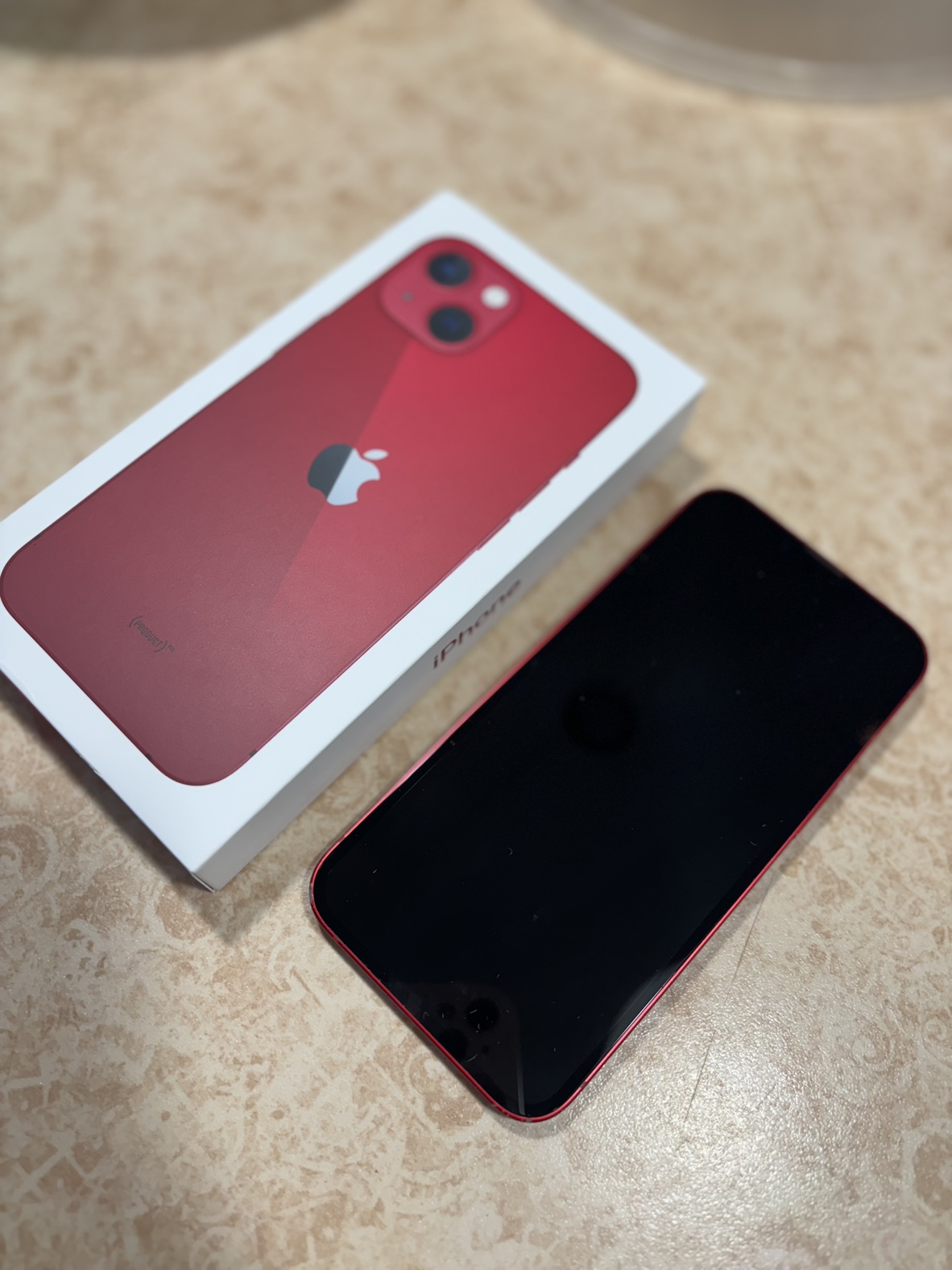 Iphone 13 Red - Unlocked, 256GB thumbnail