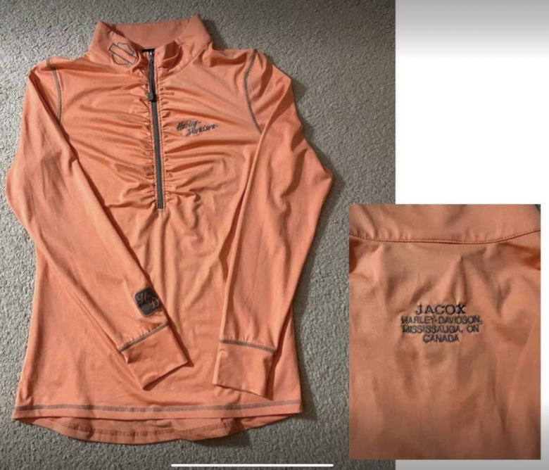 Ladies authentic Harley Davidson top size XL