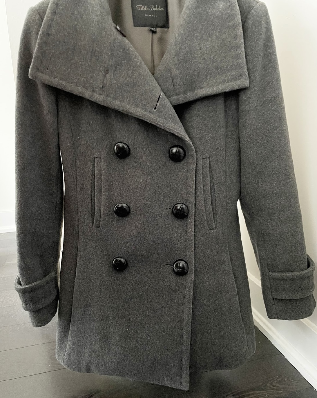 Talula Babaton Wool/Cashmere Pea Coat XS