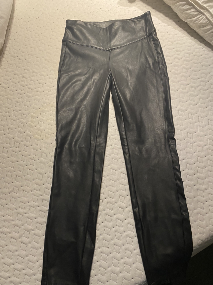 #freecycle Faux Leather Leggings