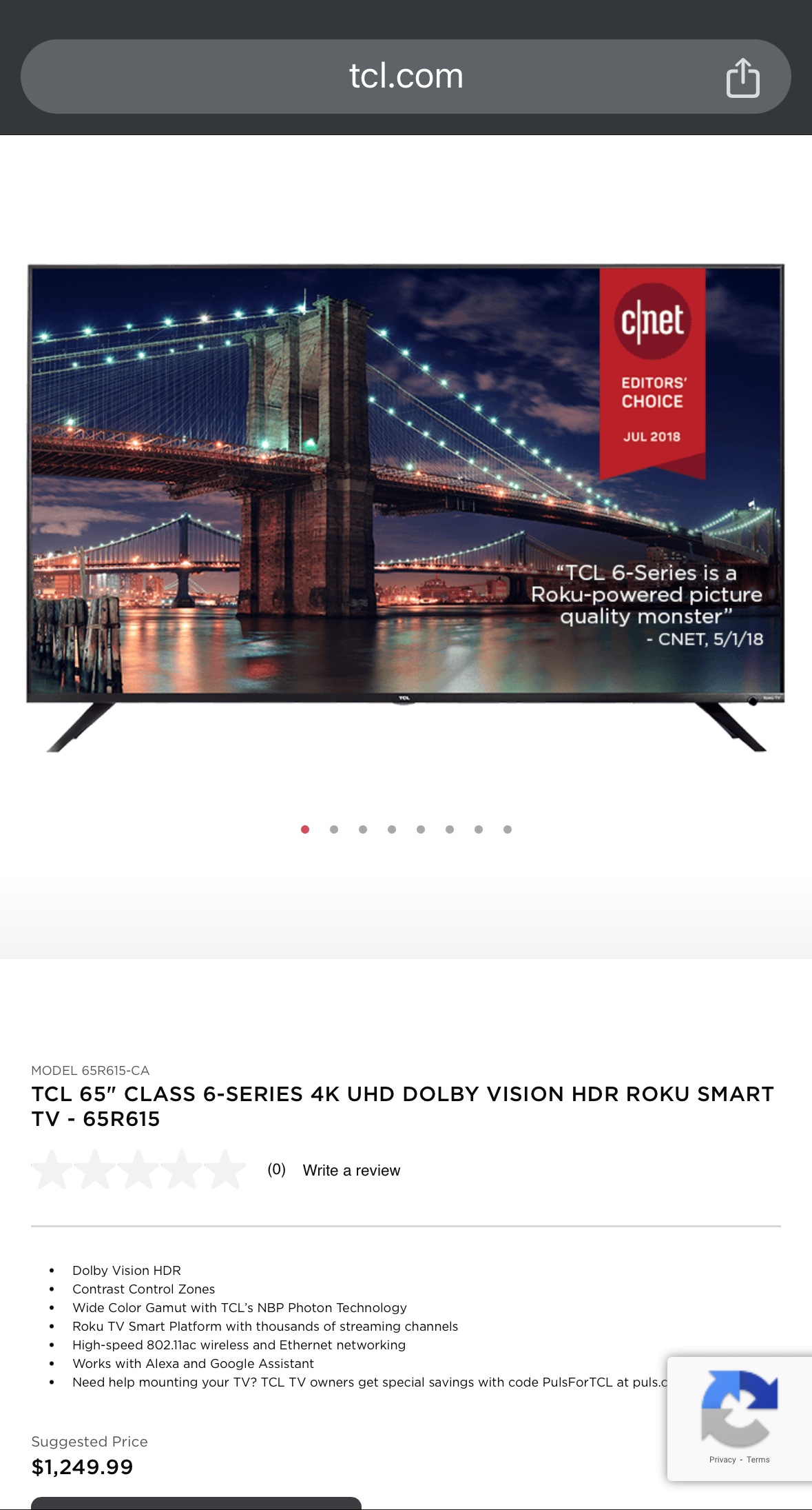 TCL 65” 4K UHD Dolby Vision TV Vizio 38” Dolby Atmos soundbar - photo 2