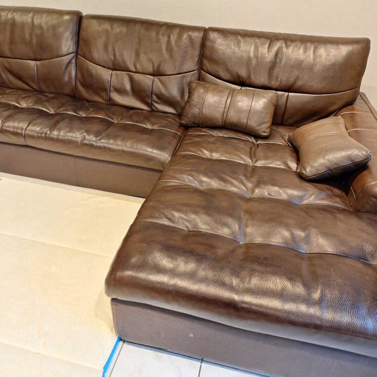 Leather Sofa L shape - photo 3