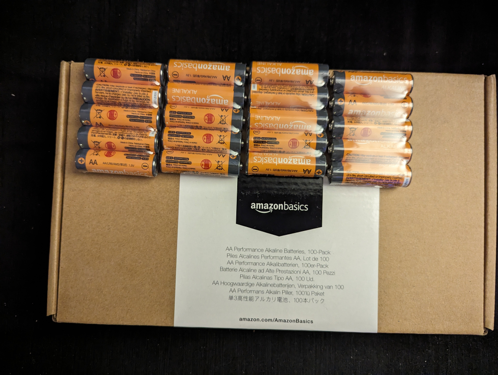 130 AA Batteries