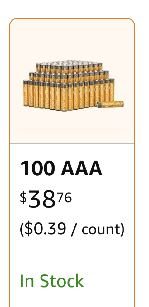 130 AA Batteries - photo 3
