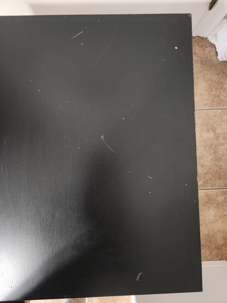 Black IKEA LACK side table - photo 3
