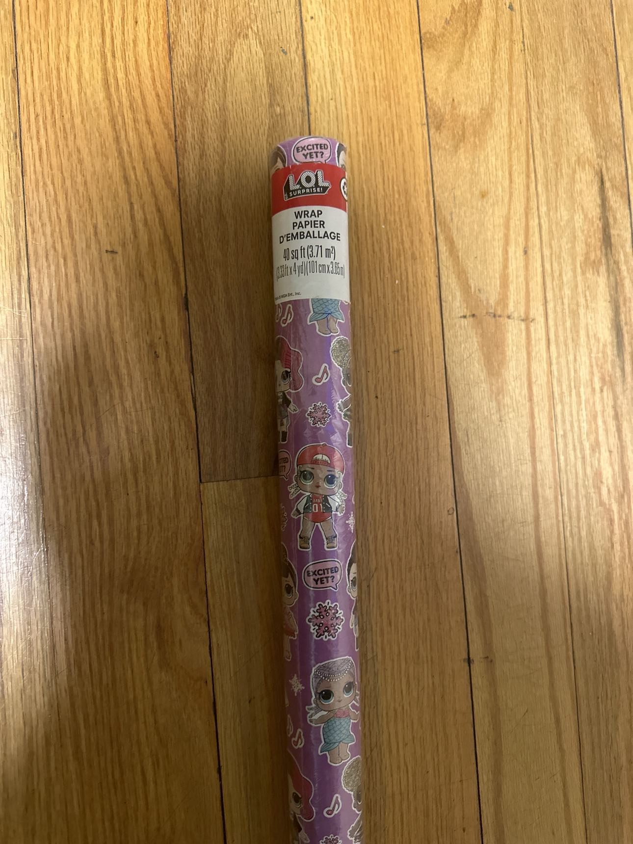 #freecycle wrapping paper LOL SURPRISE DOLLS