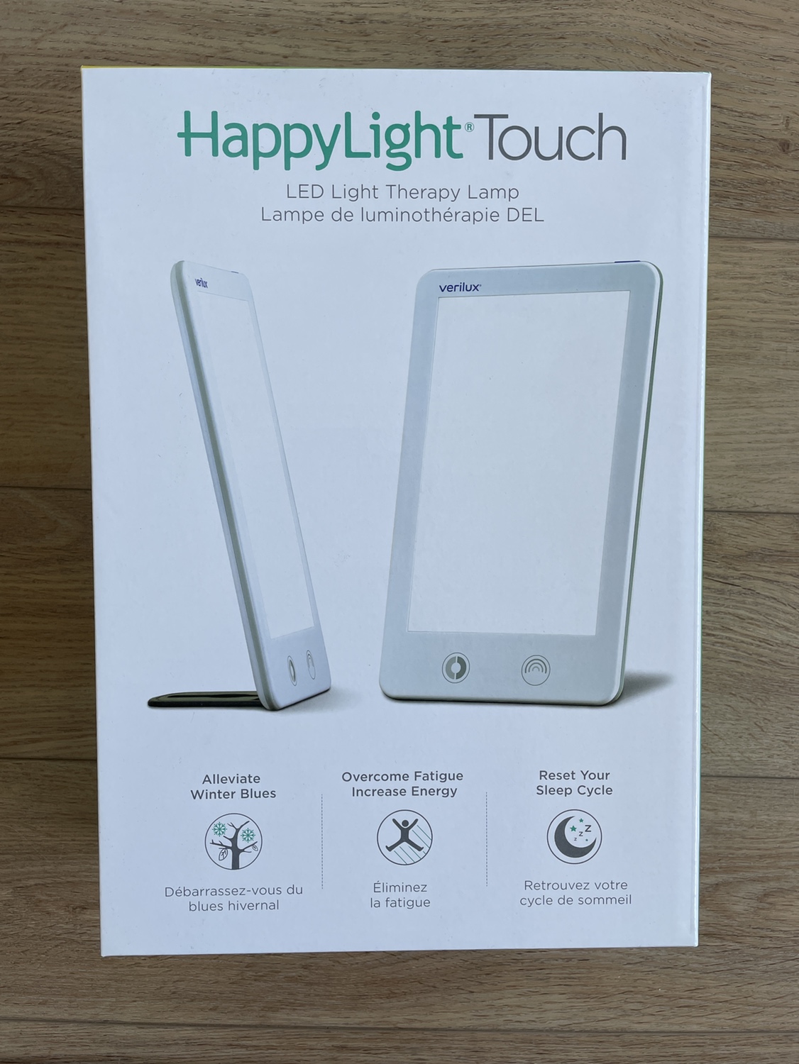 Verilux HappyLight Touch light therapy lamp thumbnail