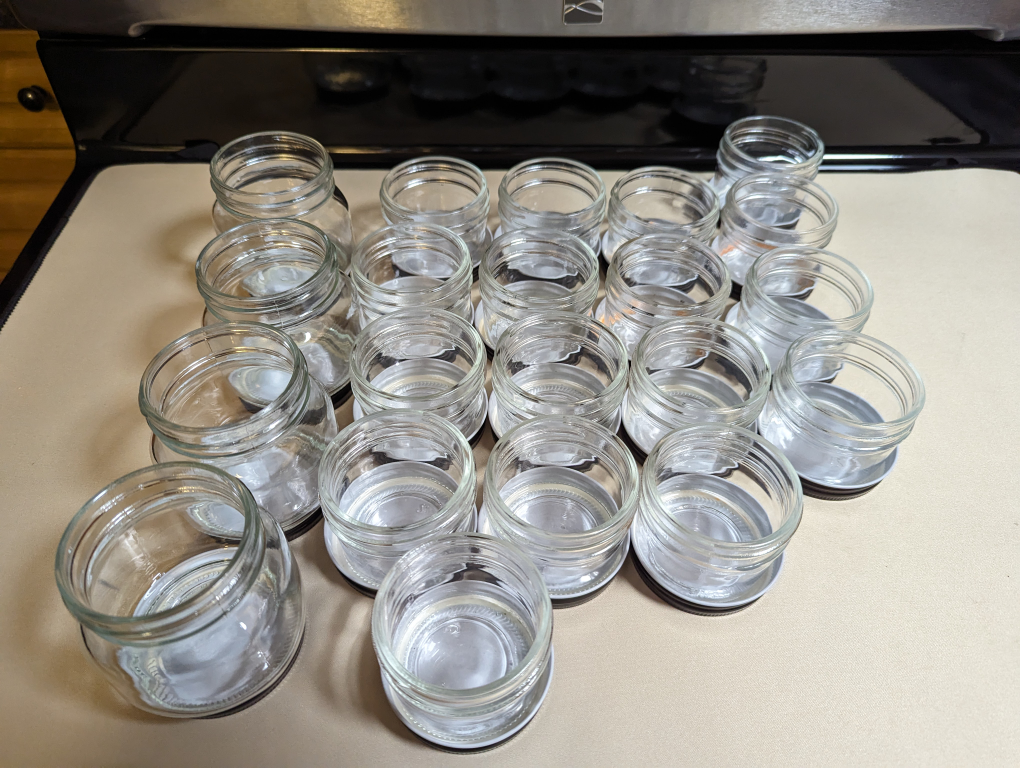 4oz & 8oz Glass Containers