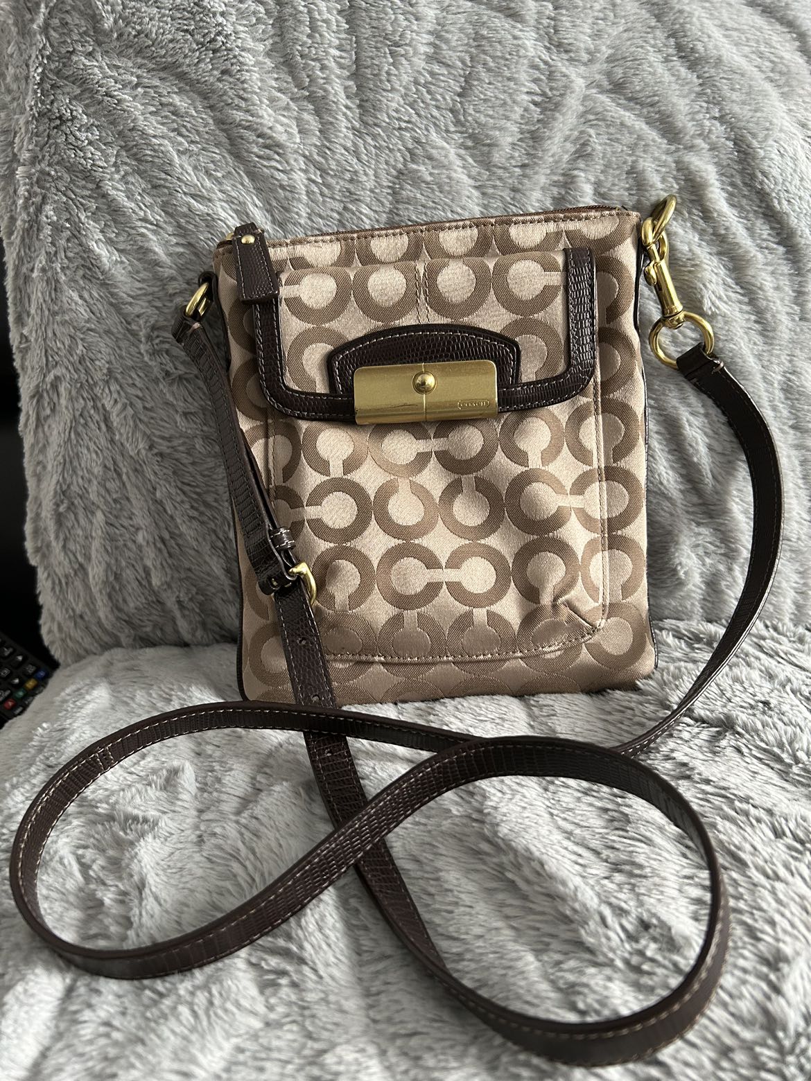 Coach crossbody bag - brown