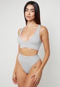 *NEW* High waisted thick band thongs - photo 3