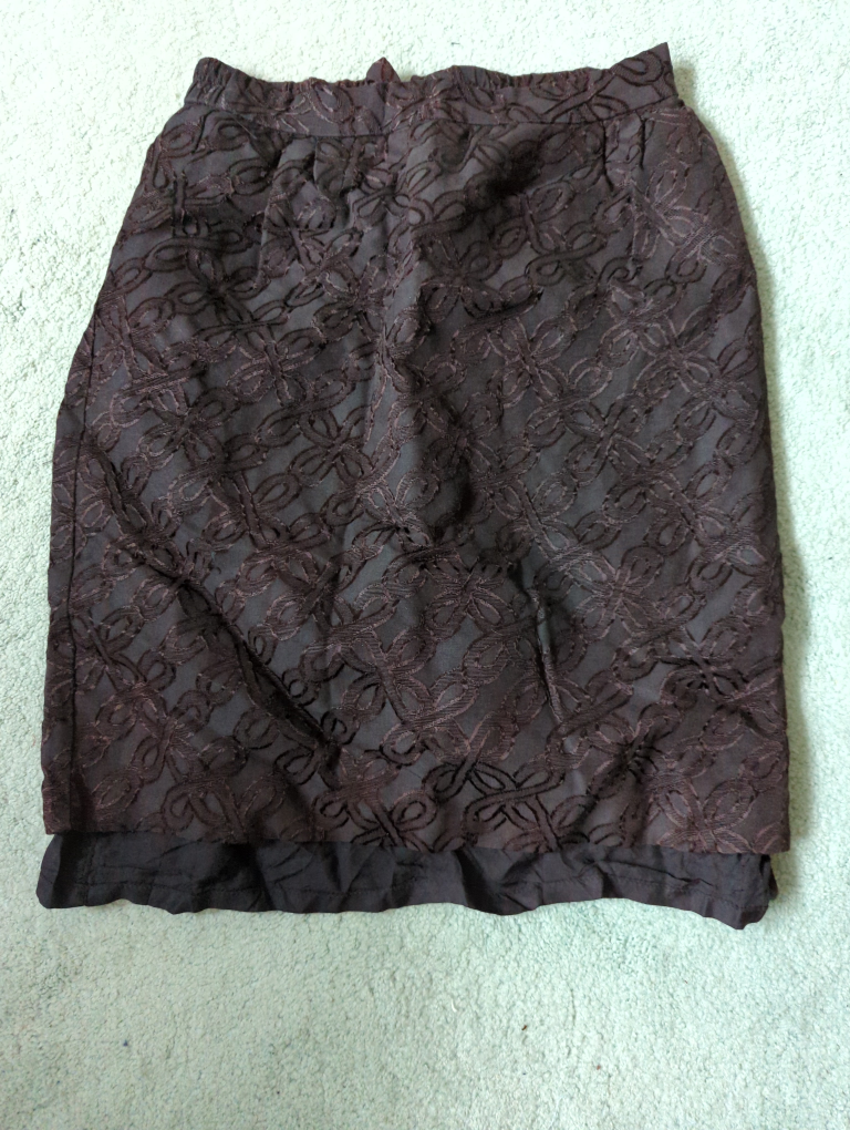black vintage skirt thumbnail