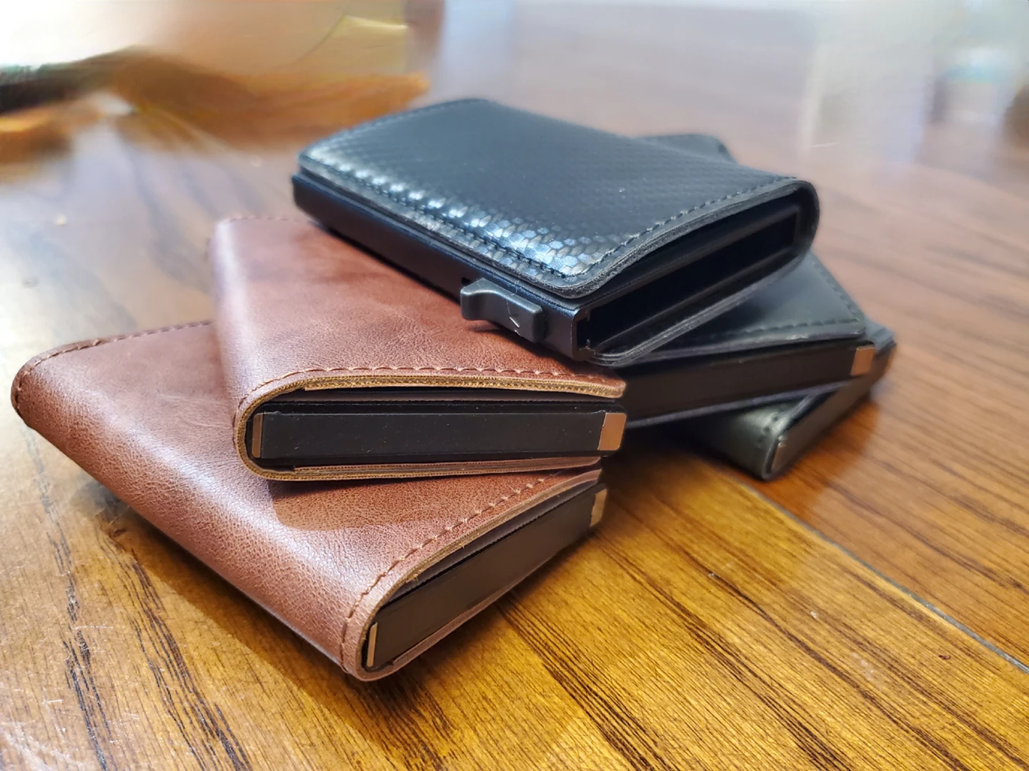 Smart Wallet with Airtag Pocket - photo 3