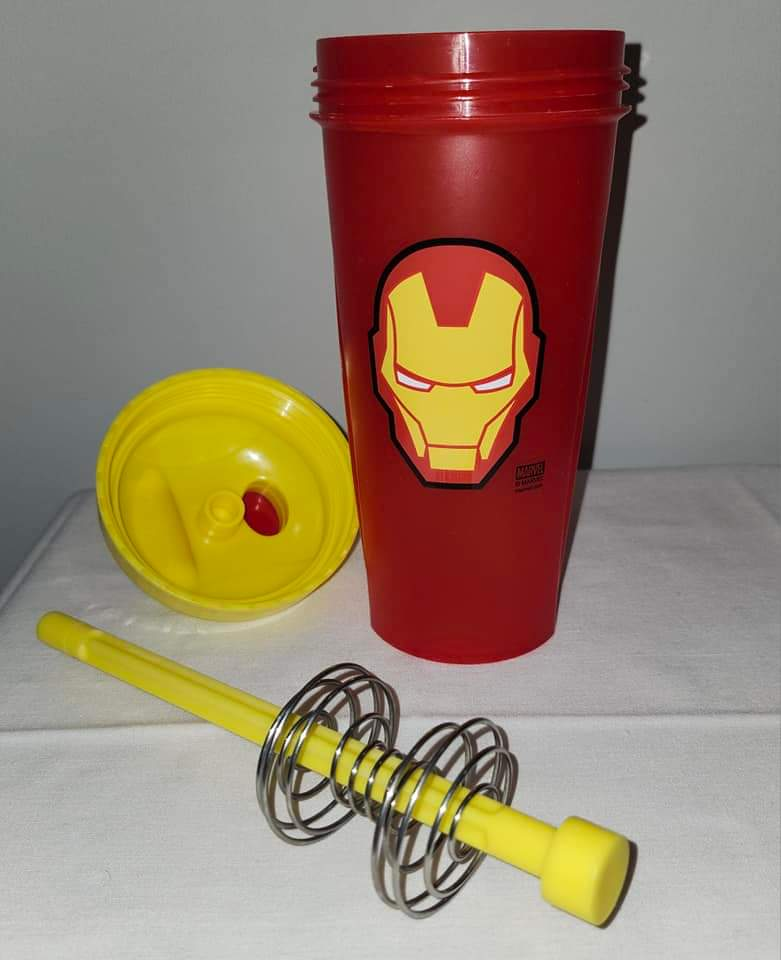 IRON MAN by MARVEL,  Shaker Bottle. image indicator(4)