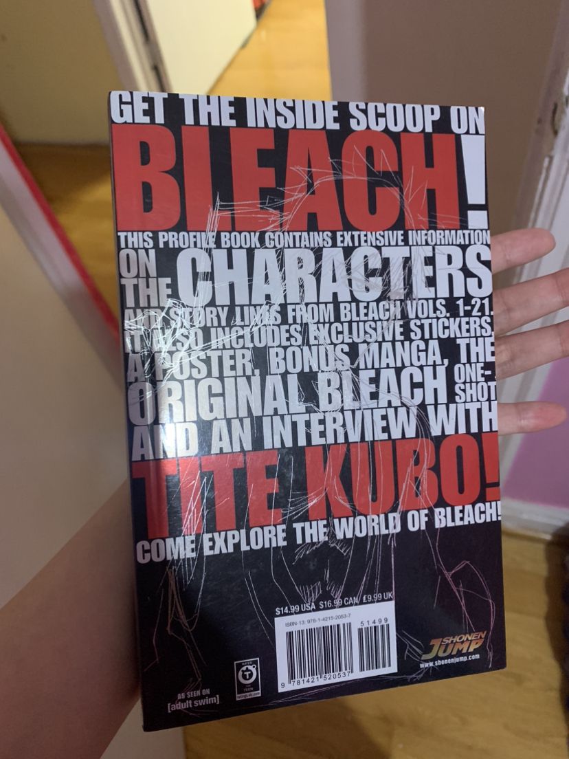 Bleach the official character book image indicator(2)