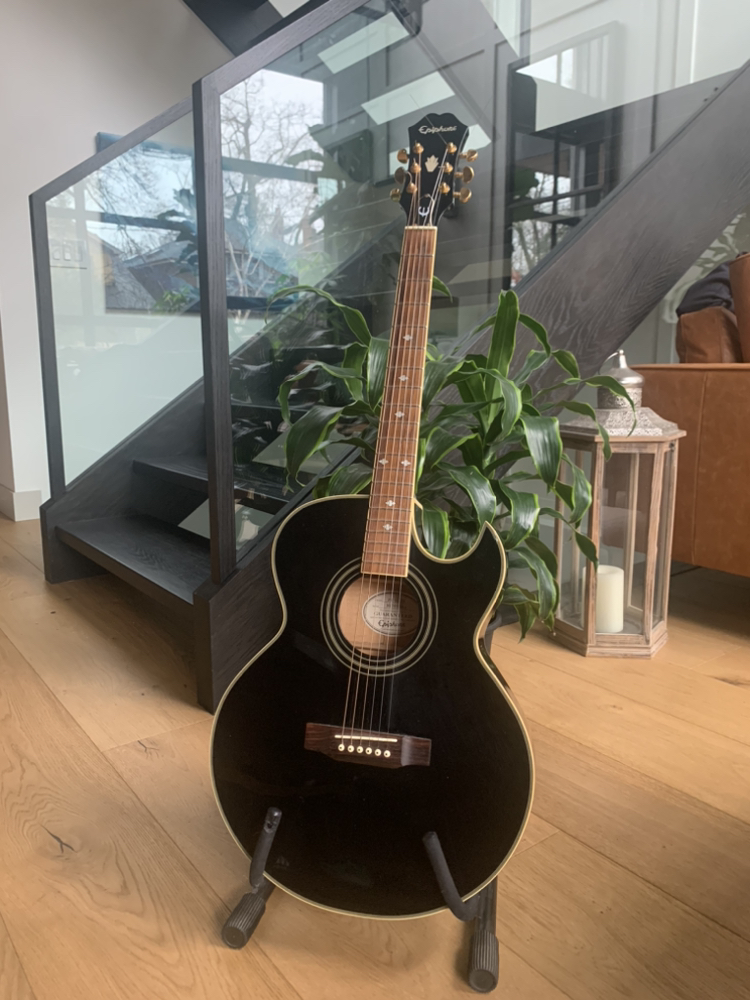Epiphone acoustic electric slim body PR-5E thumbnail