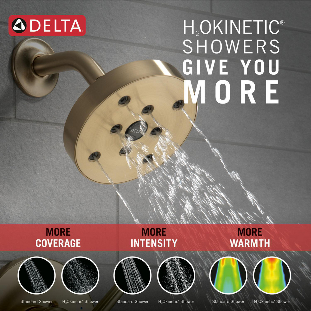 Delta Trinsic 14 Series MC Shower Trim in Champagne Gold image indicator(3)